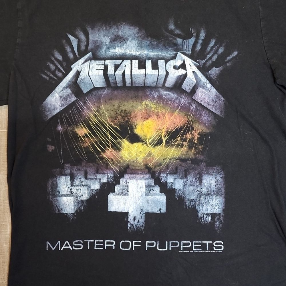 Mettalica Master of puppets band TSHIRT - Picture 2 of 7